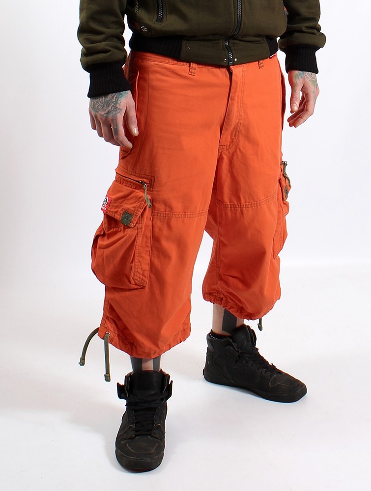 Toonzshop 3/4 Molecule Cargo Pants 45056 Miesten Housut Oranssi | 0145MTPRG