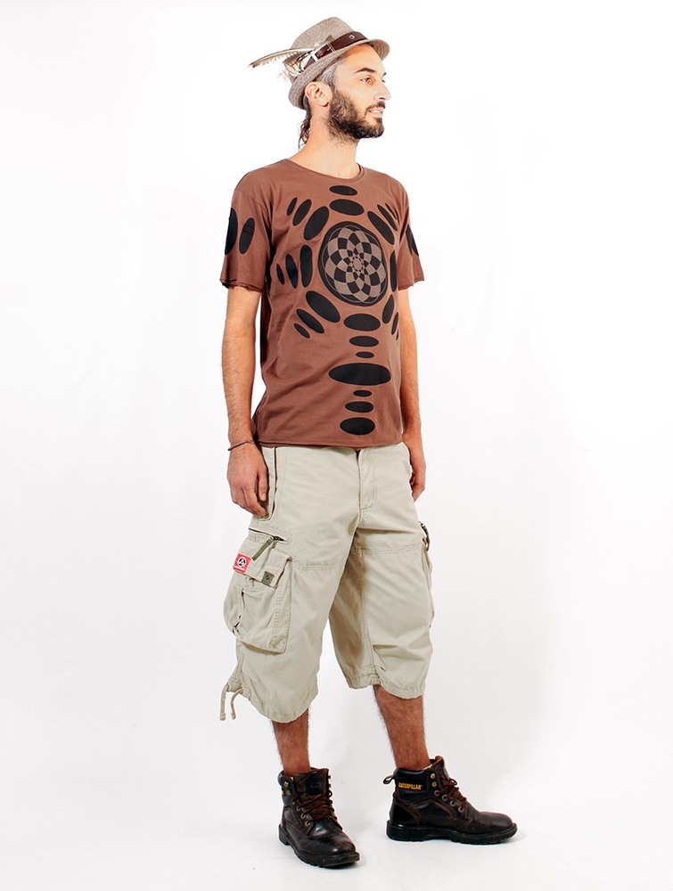 Toonzshop 3/4 Molecule Cargo Pants 45056 Miesten Housut Beige | 6281GVKRP