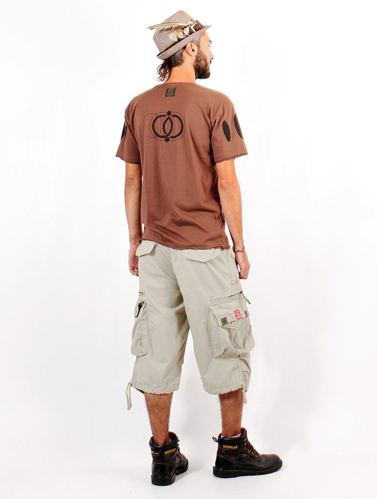 Toonzshop 3/4 Molecule Cargo Pants 45056 Miesten Housut Beige | 6281GVKRP