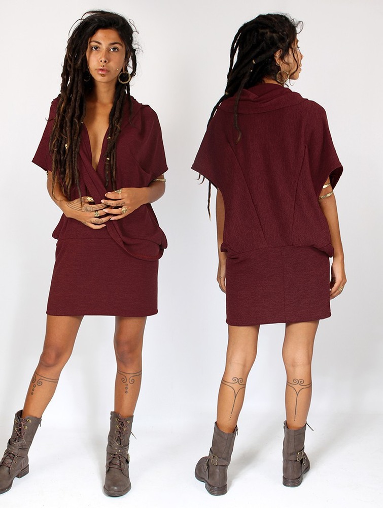 Toonzshop Amala Sleeveless Thin Pullover Naisten Villapusero Wine | 2305XJYFV