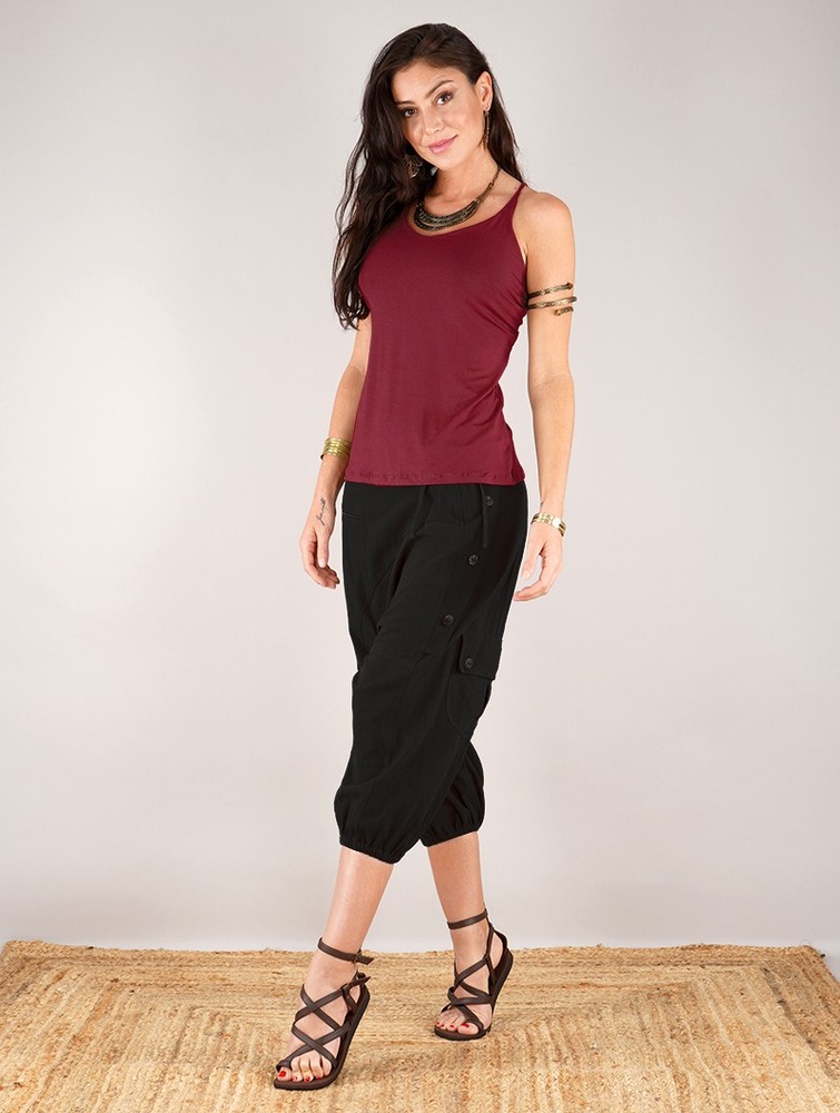 Toonzshop Athit Top Naisten Topit Wine | 9502ZOGXB