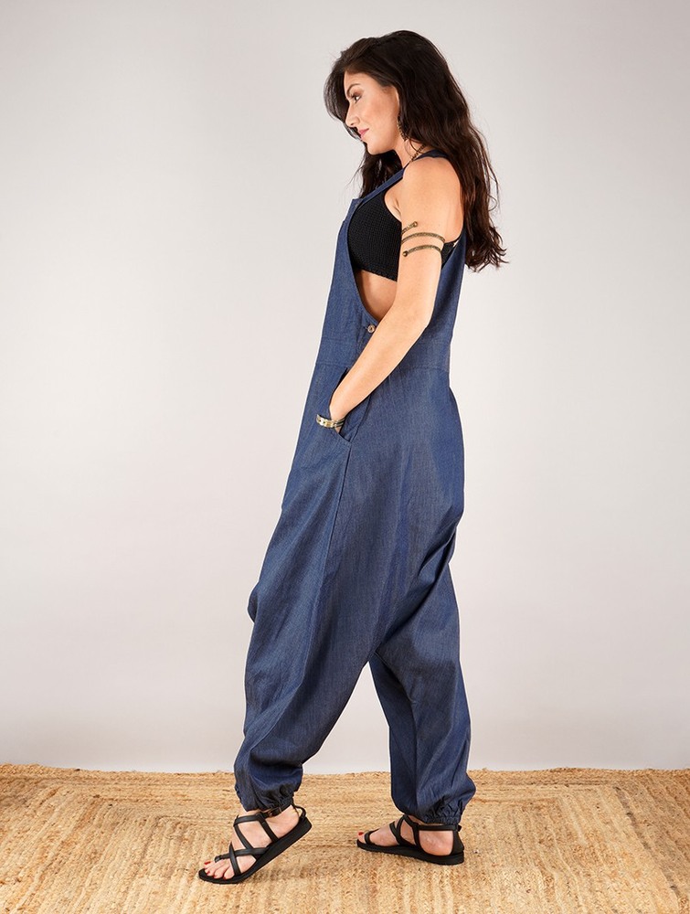 Toonzshop Bhakta Harem Pant Overalls Naisten Housut Jean | 0681DALMU