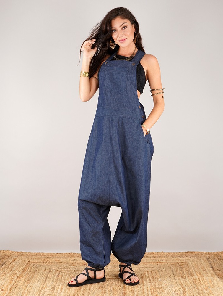 Toonzshop Bhakta Harem Pant Overalls Naisten Housut Jean | 0681DALMU