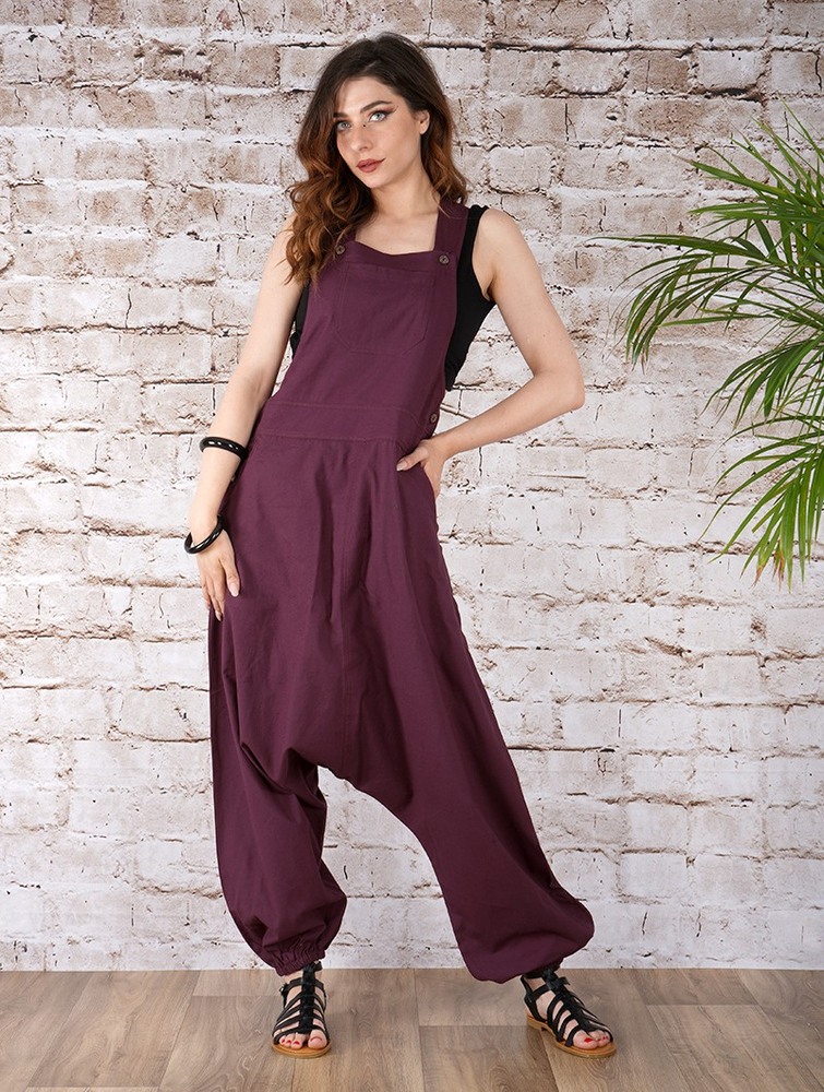 Toonzshop Bhakta Harem Pant Overalls Naisten Housut Wine | 8342JDMNR