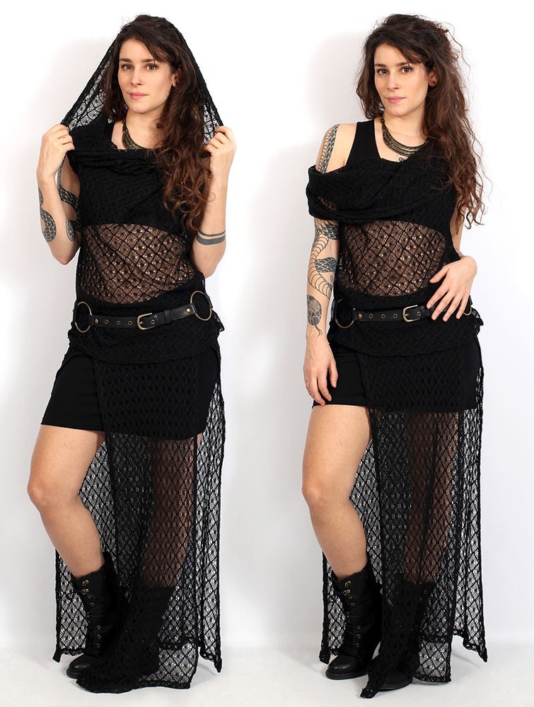 Toonzshop Creature Crochet Skirt Naisten Hame Mustat | 6478SIJBT