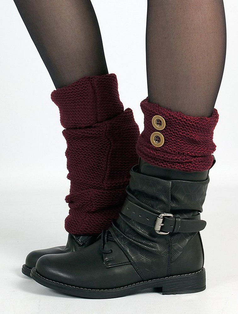 Toonzshop Delyäa Legwarmers Naisten Legwarmer Wine | 8531IPAFV