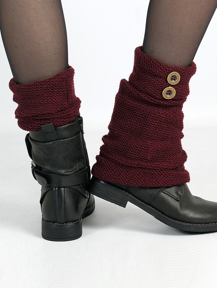 Toonzshop Delyäa Legwarmers Naisten Legwarmer Wine | 8531IPAFV