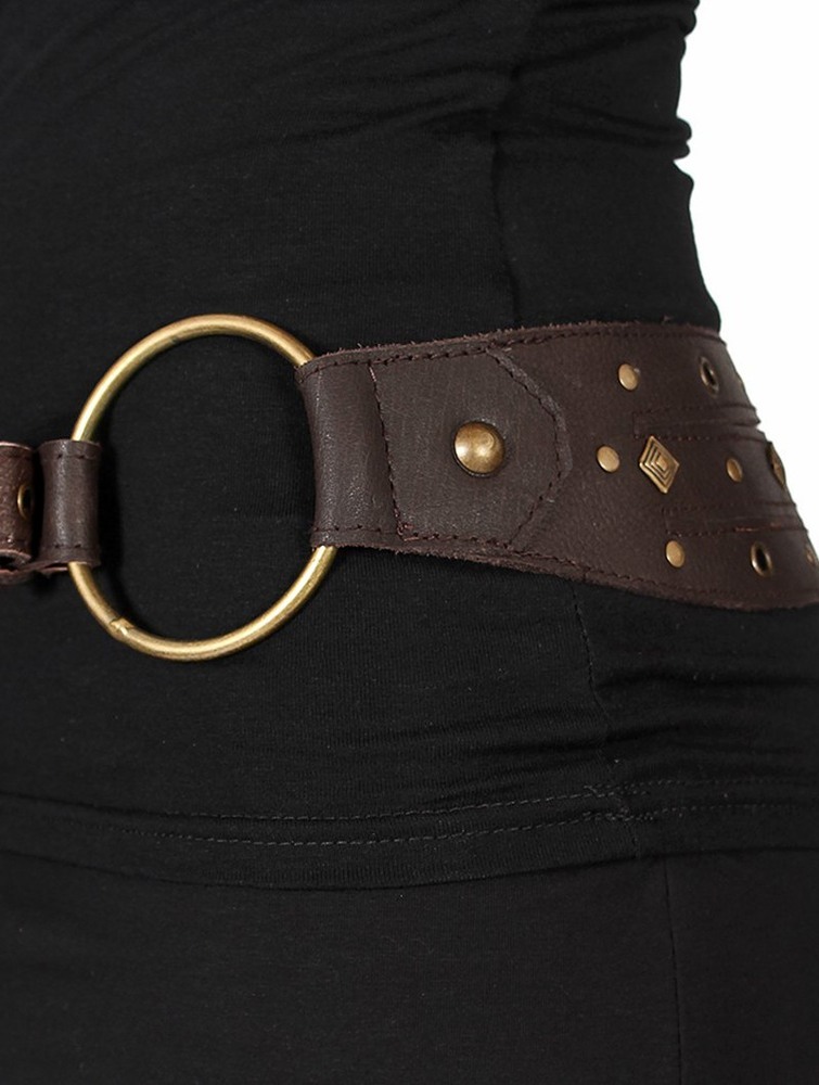 Toonzshop Hyppolita Wide Belt Naisten Vyö Ruskea | 2780OKAGR