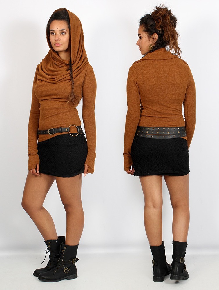 Toonzshop Kali Cowl Neck Sweater Naisten Villapaita Rusty | 8157VMNPR