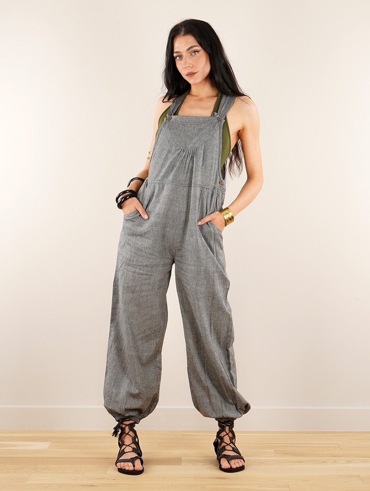 Toonzshop Kamakura Strappy Jumpsuit Naisten Jumpsuit Harmaat | 9875ICUKX