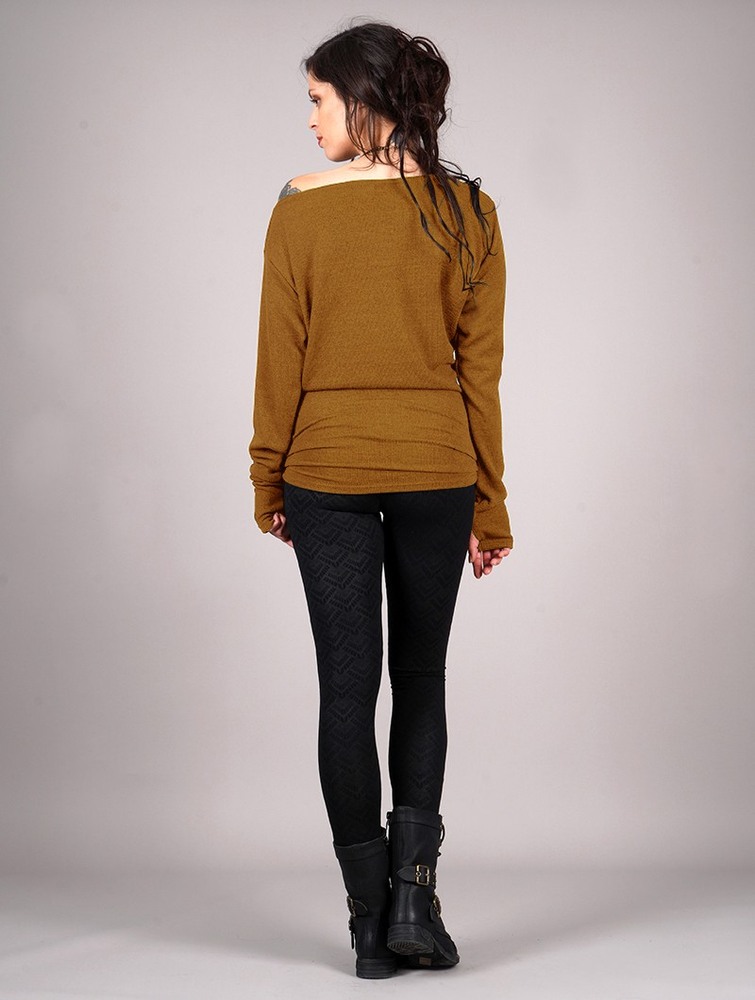 Toonzshop Kayäaz Batwing Sleeve Sweater Naisten Villapaita Rusty | 0712PGFBA