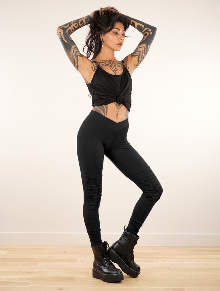 Toonzshop Lilith Long Leggings Naisten Leggings Mustat | 2459GQCSE