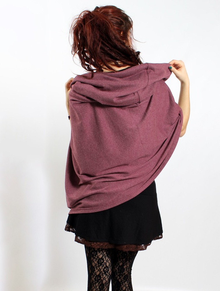 Toonzshop Magik Hooded Cape Naisten Ponchot Wine | 2987BCTFV