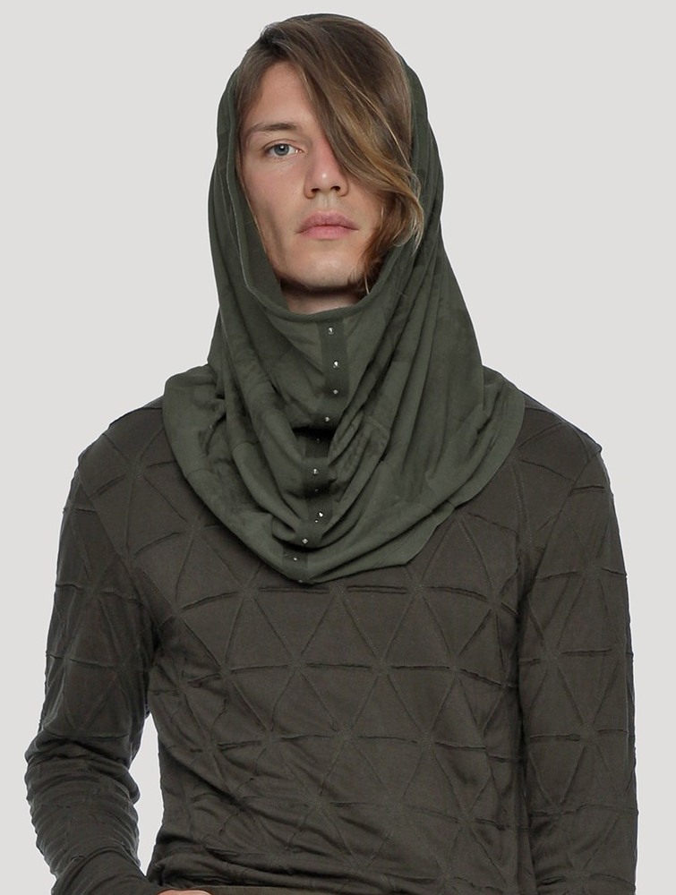 Toonzshop Marble Hooded Neck Warmer Naisten Scarves & Snoods Vihreä | 3986KRZSF