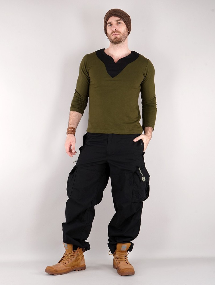 Toonzshop Molecule Cargo Pants 45019 Miesten Housut Mustat | 0951GWHCY