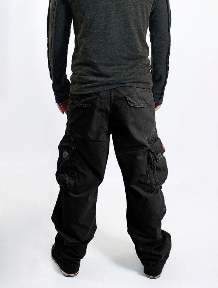 Toonzshop Molecule Cargo Pants 45019 Miesten Housut Mustat | 0951GWHCY