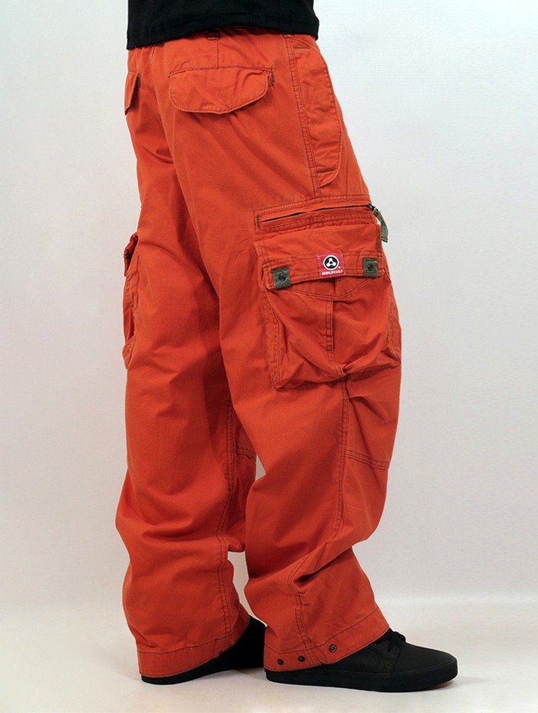 Toonzshop Molecule Cargo Pants 45019 Miesten Housut Oranssi | 4592DZQAJ