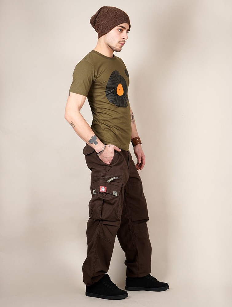 Toonzshop Molecule Cargo Pants 45019 Miesten Housut Ruskea | 8712WDTLE