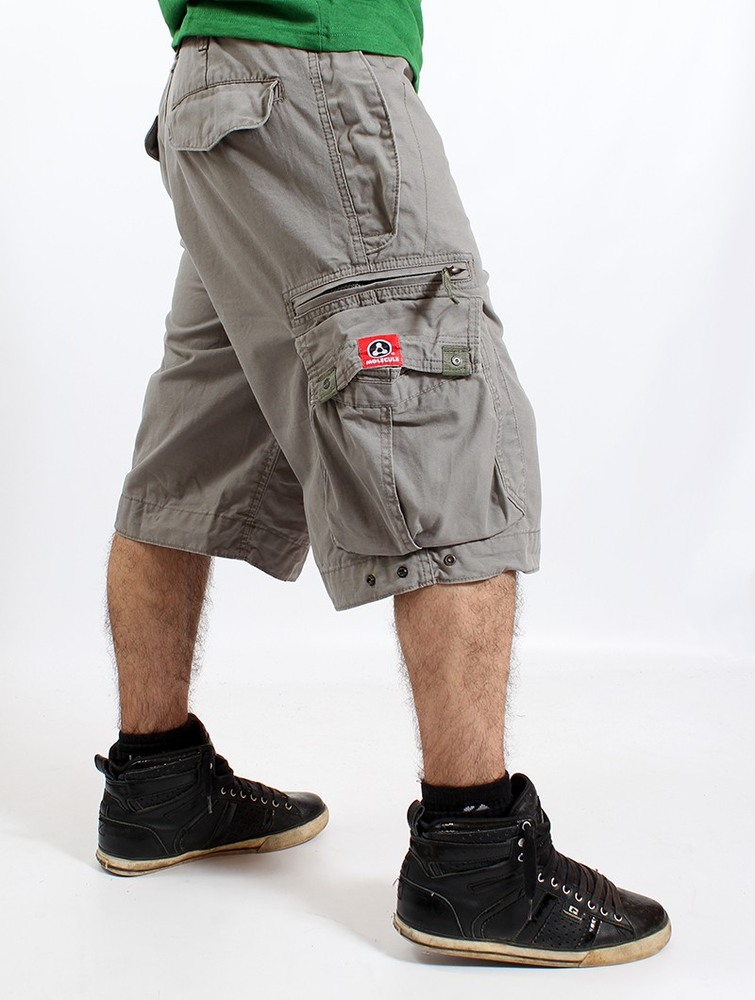 Toonzshop Molecule Cargo Shorts 45020 Miesten Shortsit Harmaat | 9623QLDXF