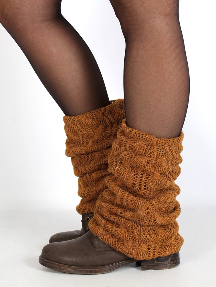 Toonzshop Naïlae Crochet Legwarmers Naisten Legwarmer Rusty | 4687BCRAQ