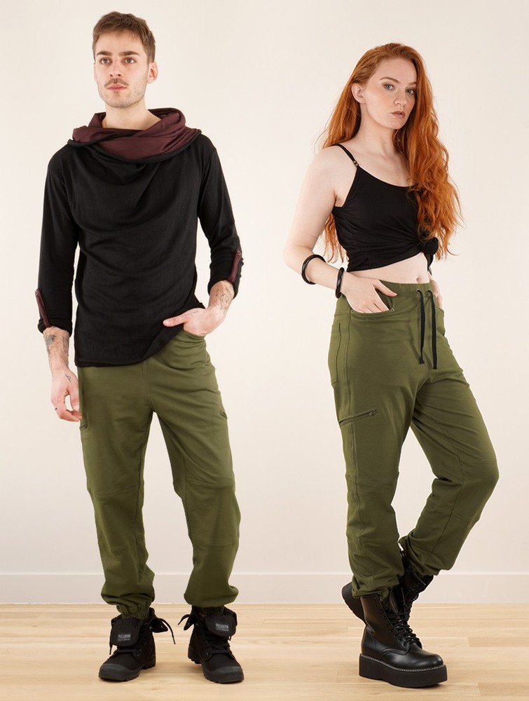 Toonzshop Narayan Gender Neutral Joggers Naisten Jogger Housut Vihreä | 7842LGXNJ