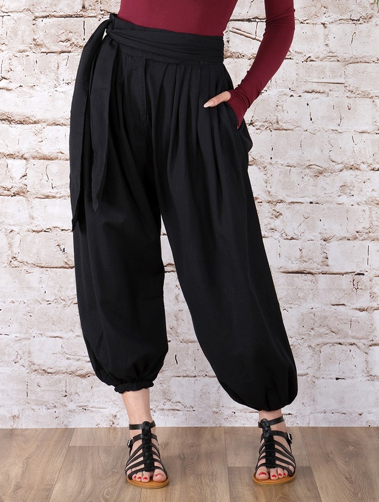 Toonzshop Nayma Harem Pants Naisten Housut Mustat | 0213ETOPH