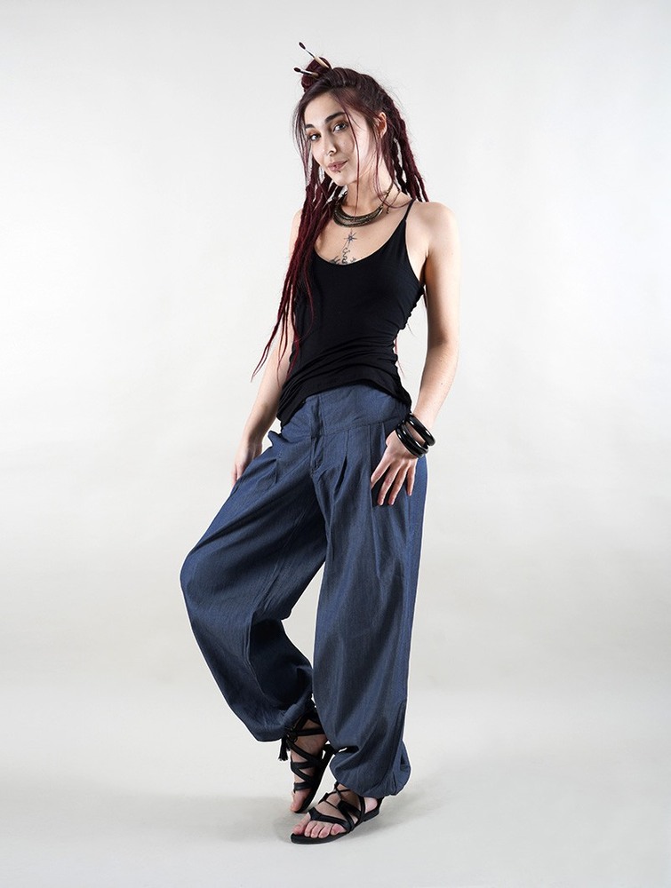 Toonzshop Nidana Balloon Harem Pant Naisten Housut Denim | 1082UOEJP