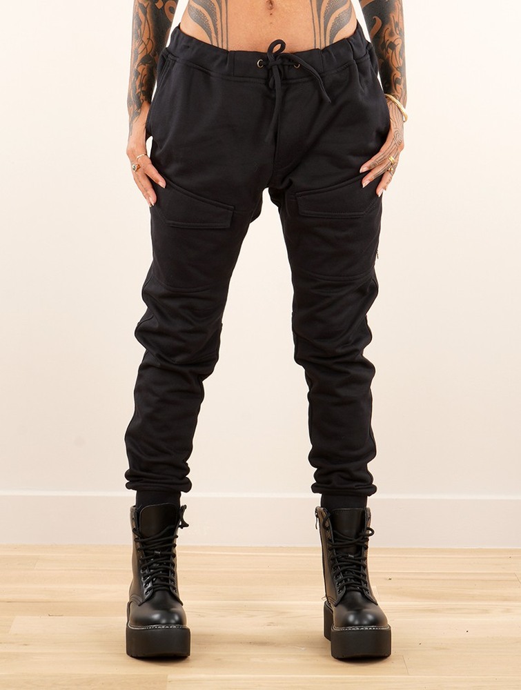 Toonzshop Nirvana Gender Neutral Joggers Miesten Housut Mustat | 7489GMQNF