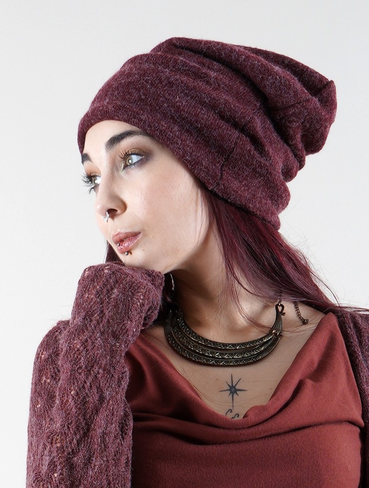 Toonzshop Sükk Dreadlocks Big Beanie Naisten Pipo Wine | 5487VOAKD