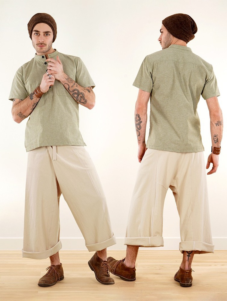 Toonzshop Thaï Gender Neutral Fishermen Pants Miesten Housut Many colours available | 3671DJKCO