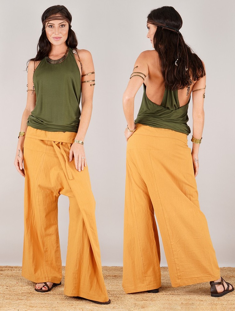 Toonzshop Thaï Gender Neutral Fishermen Pants Miesten Housut Many colours available | 3671DJKCO