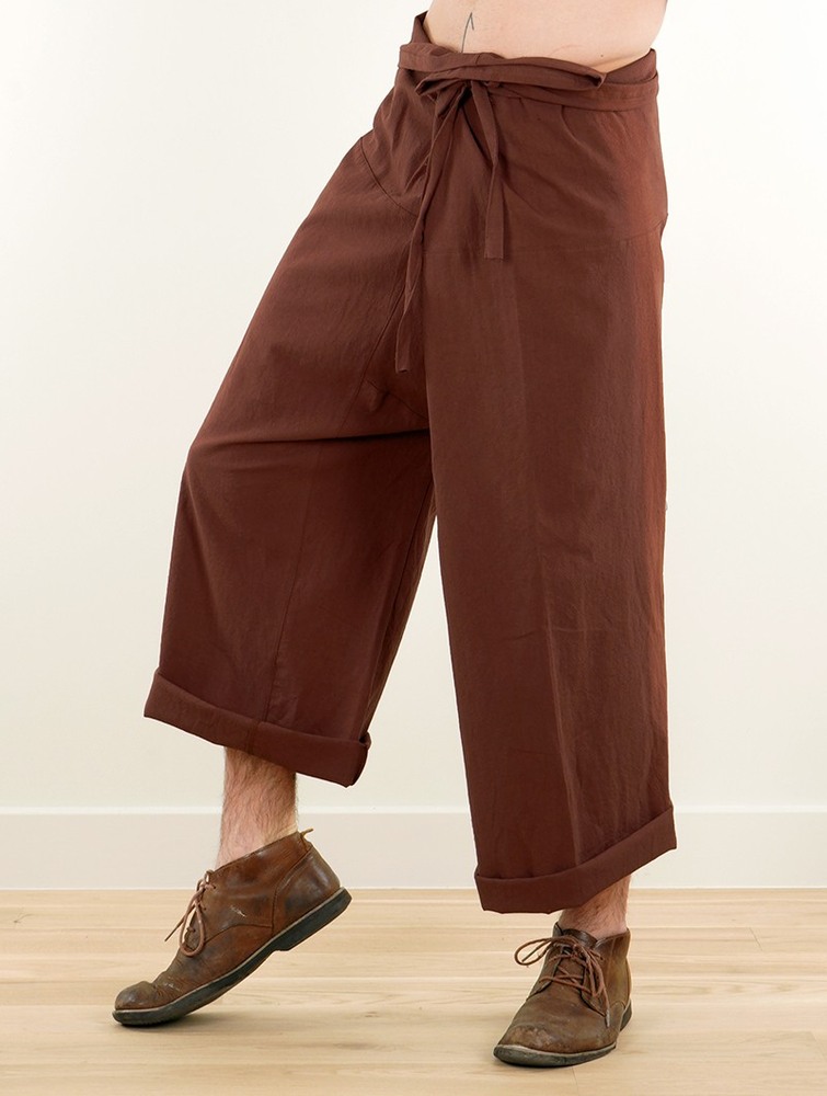 Toonzshop Thaï Gender Neutral Fishermen Pants Miesten Housut Many colours available | 3671DJKCO