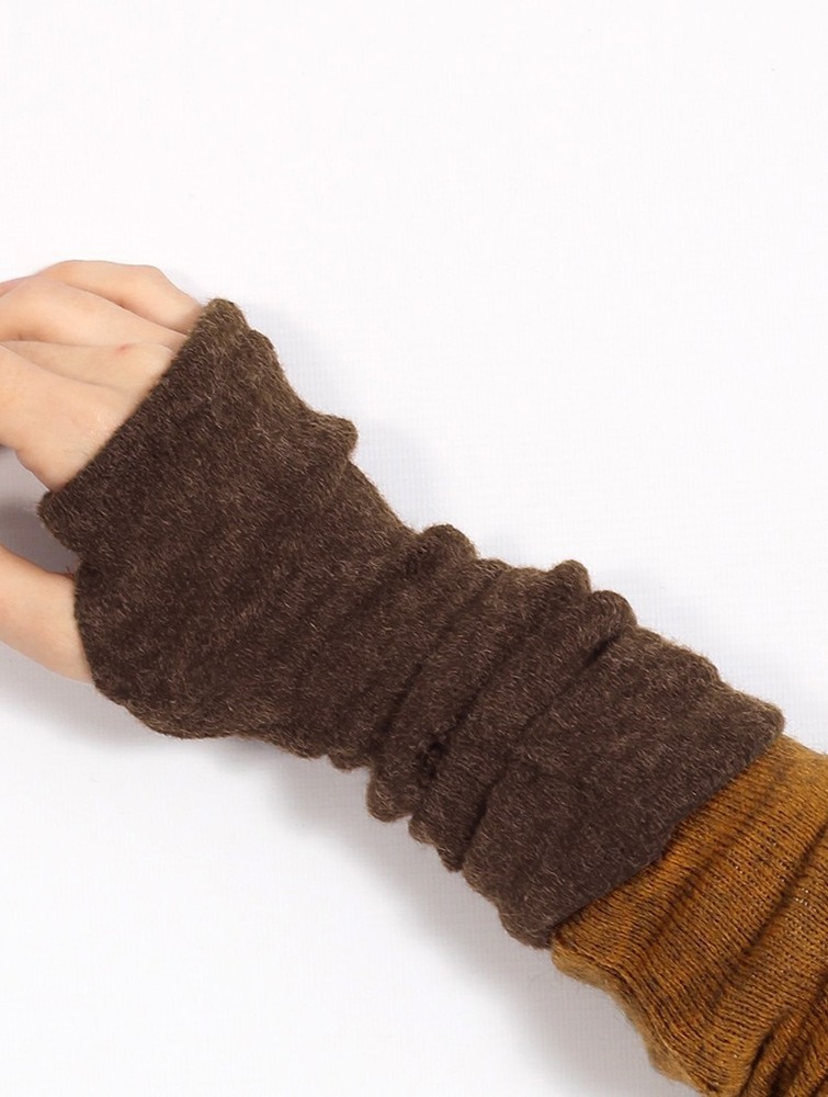 Toonzshop Yüm Arm Warmers Naisten Fingerless gloves-legwarmers Ruskea | 9127MDPHL