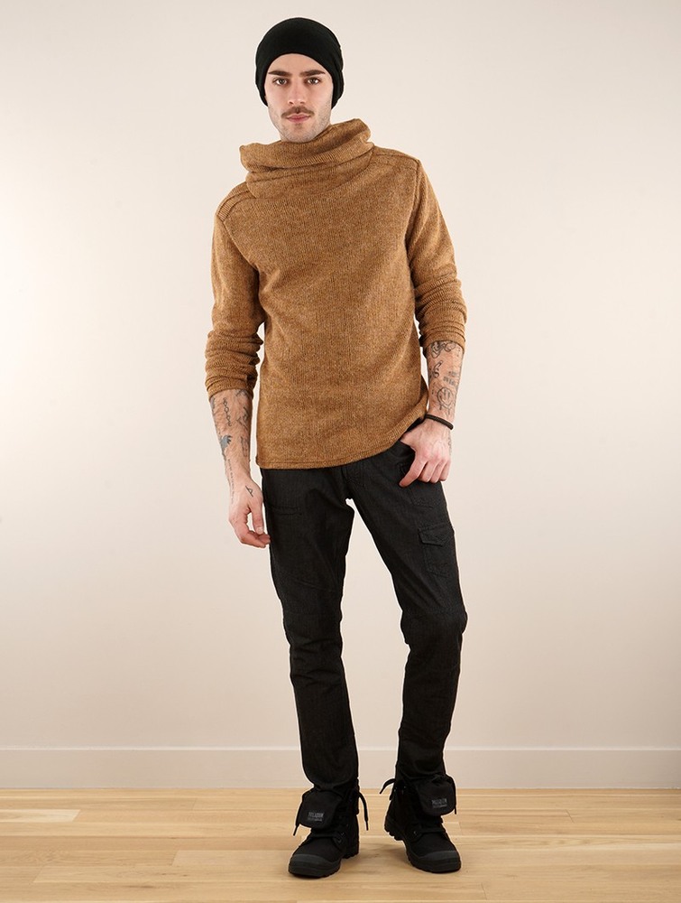 Toonzshop Özz Sweater Top Miesten Villapaita Rusty | 5927LBUAO